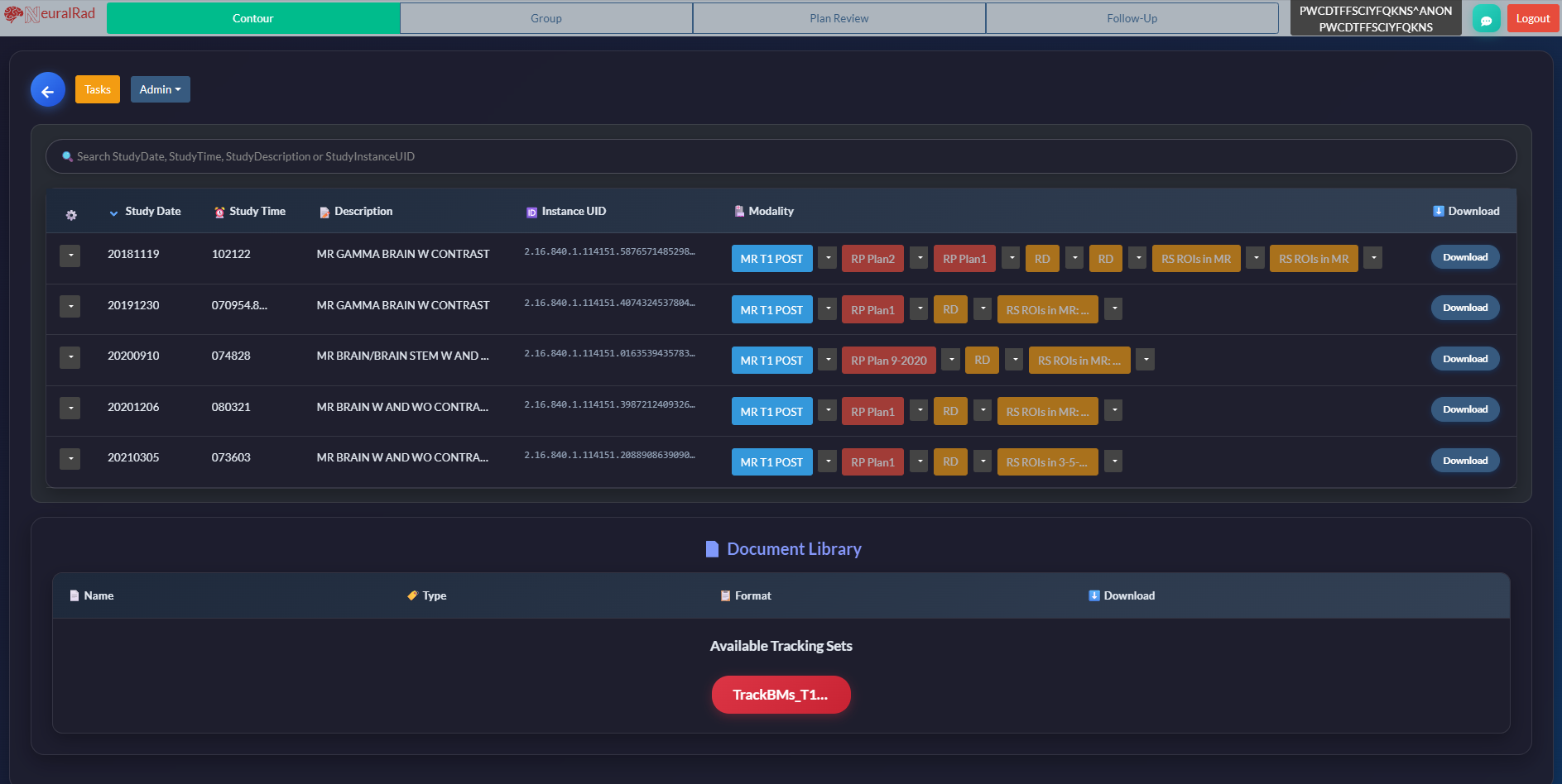 Multi-Course Tracking